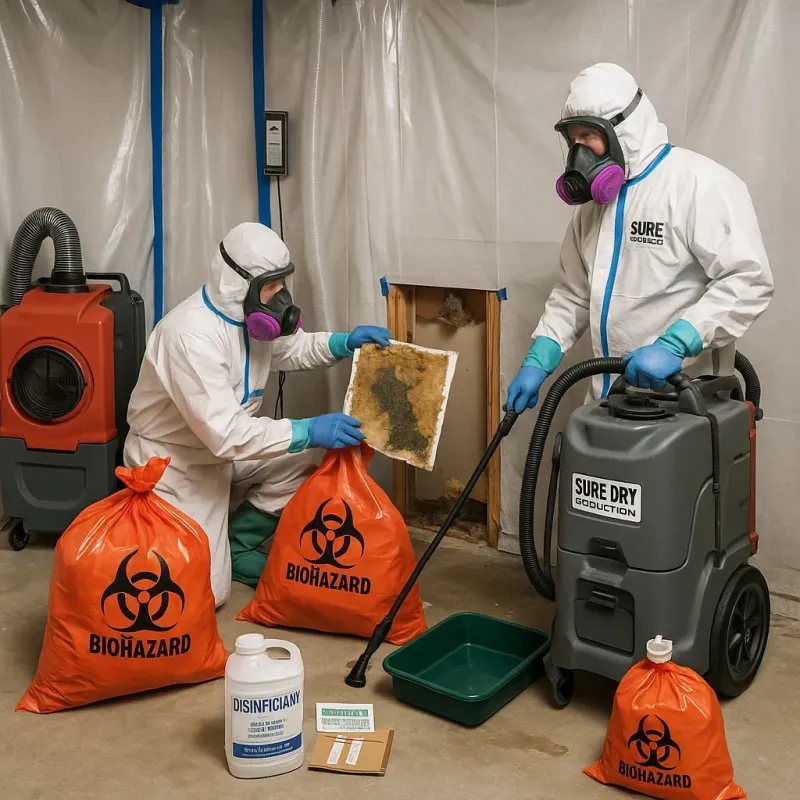 Contaminated Water Handling Protocols process in Clever, MO